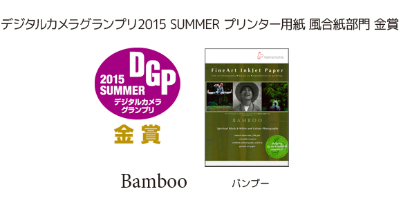 デジタルカメラグランプリ2015SUMMER金賞